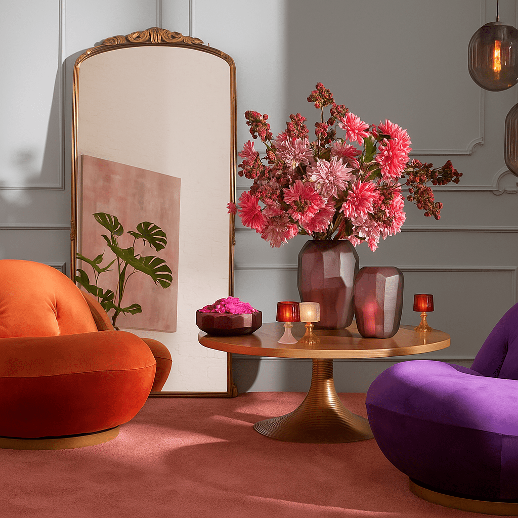 Italiving candle glass clear, brown, red, orange set of 4 candle glasses for candles and tea lights