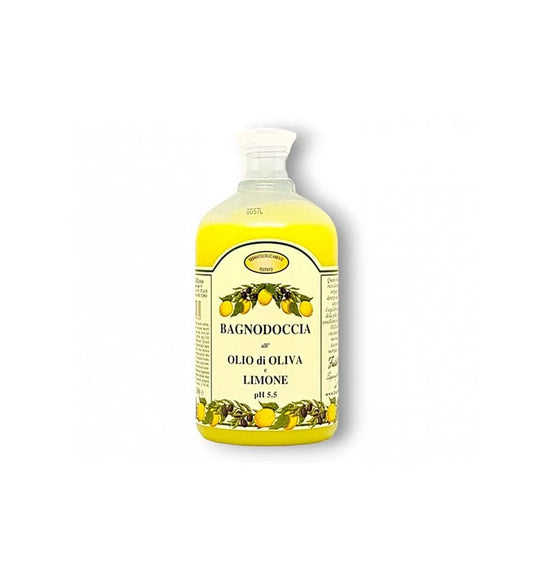 Natural shower gel with olive oil and lemons - 16.9 fl oz