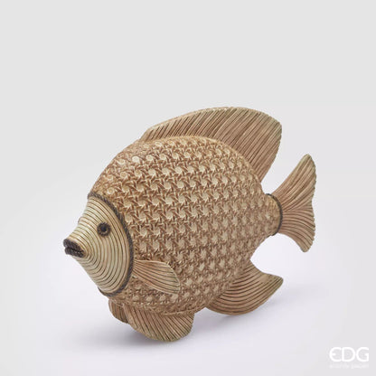 Large fish made of wood/bamboo - in 2 versions - can also be combined