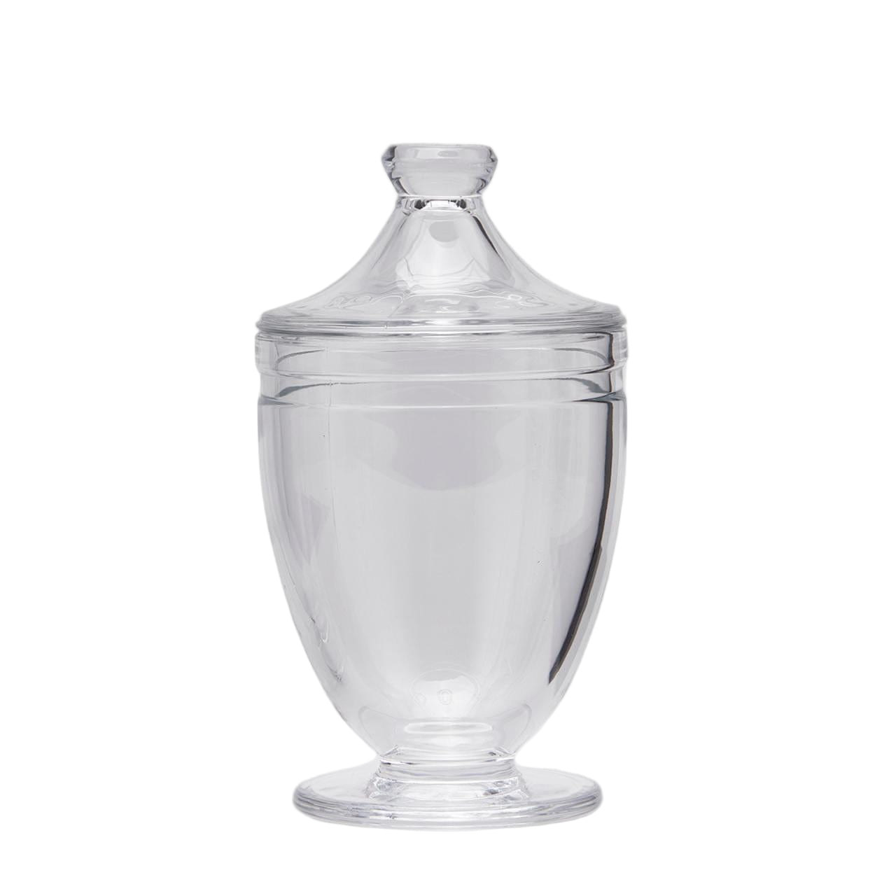 Italiving Glass Container Classic Glass Amphora – Elegant Storage Container with Lid