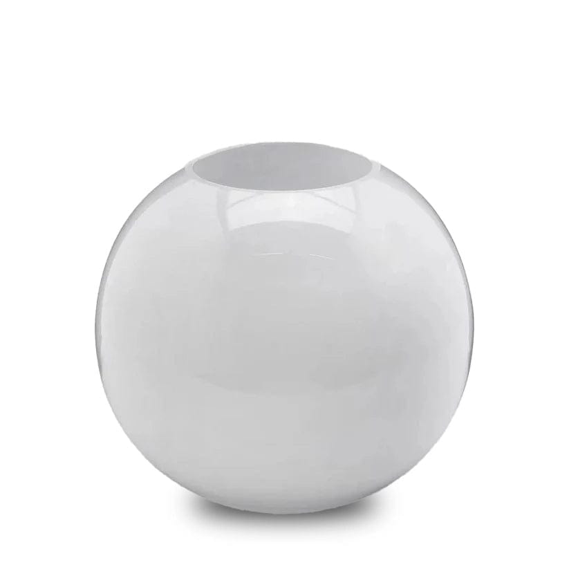 Flower vase - glass ball height 7.9" Ø 9.0" in 2 colors