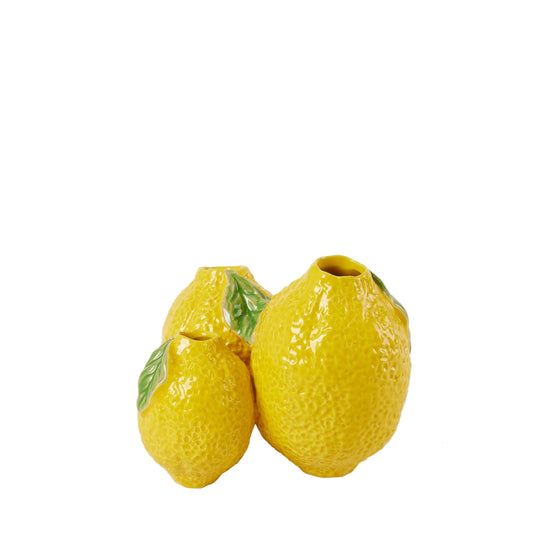 Italiving ceramic vase Ceramic lemon vases 3 in 1 – decoration and function in one