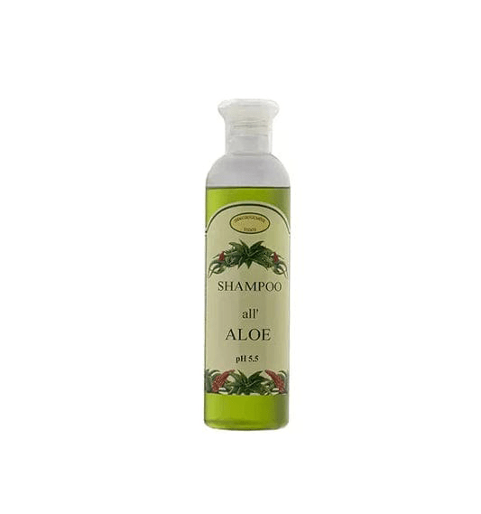 Natural hair shampoo with aloe vera - 8.45 fl oz